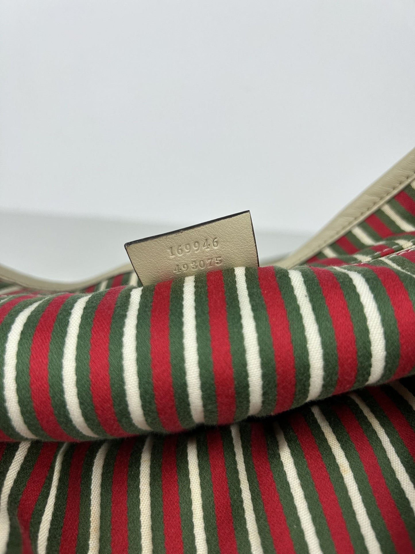 Gucci GG monogram canvas and leather shopper bag