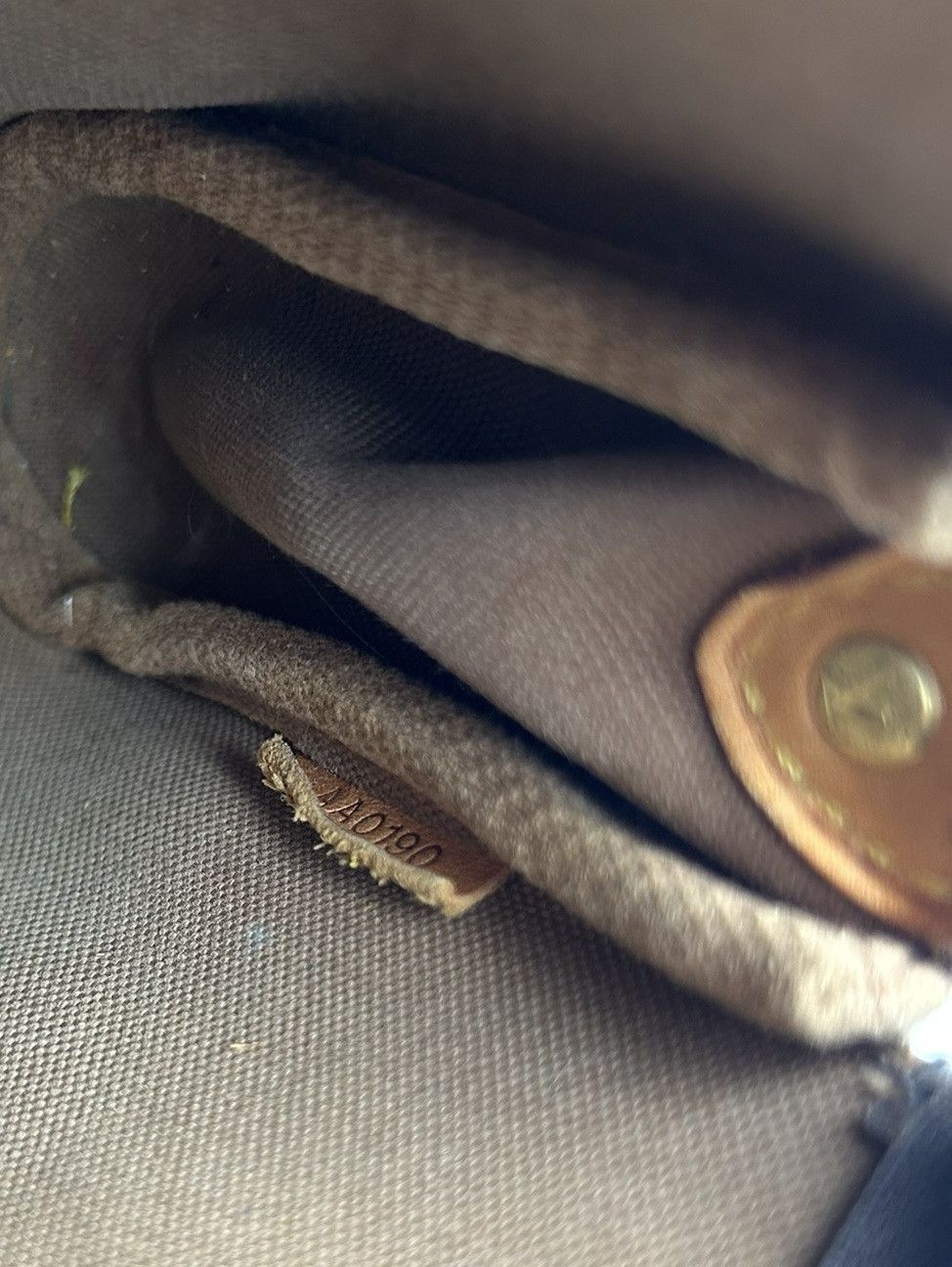 Louis Vuitton monogram pochette Eva