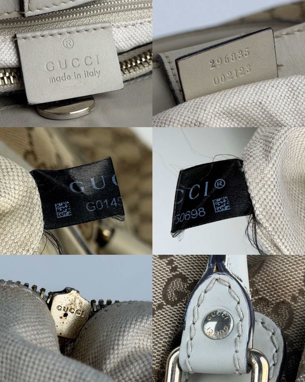 Gucci GG monogram canvas tote bag