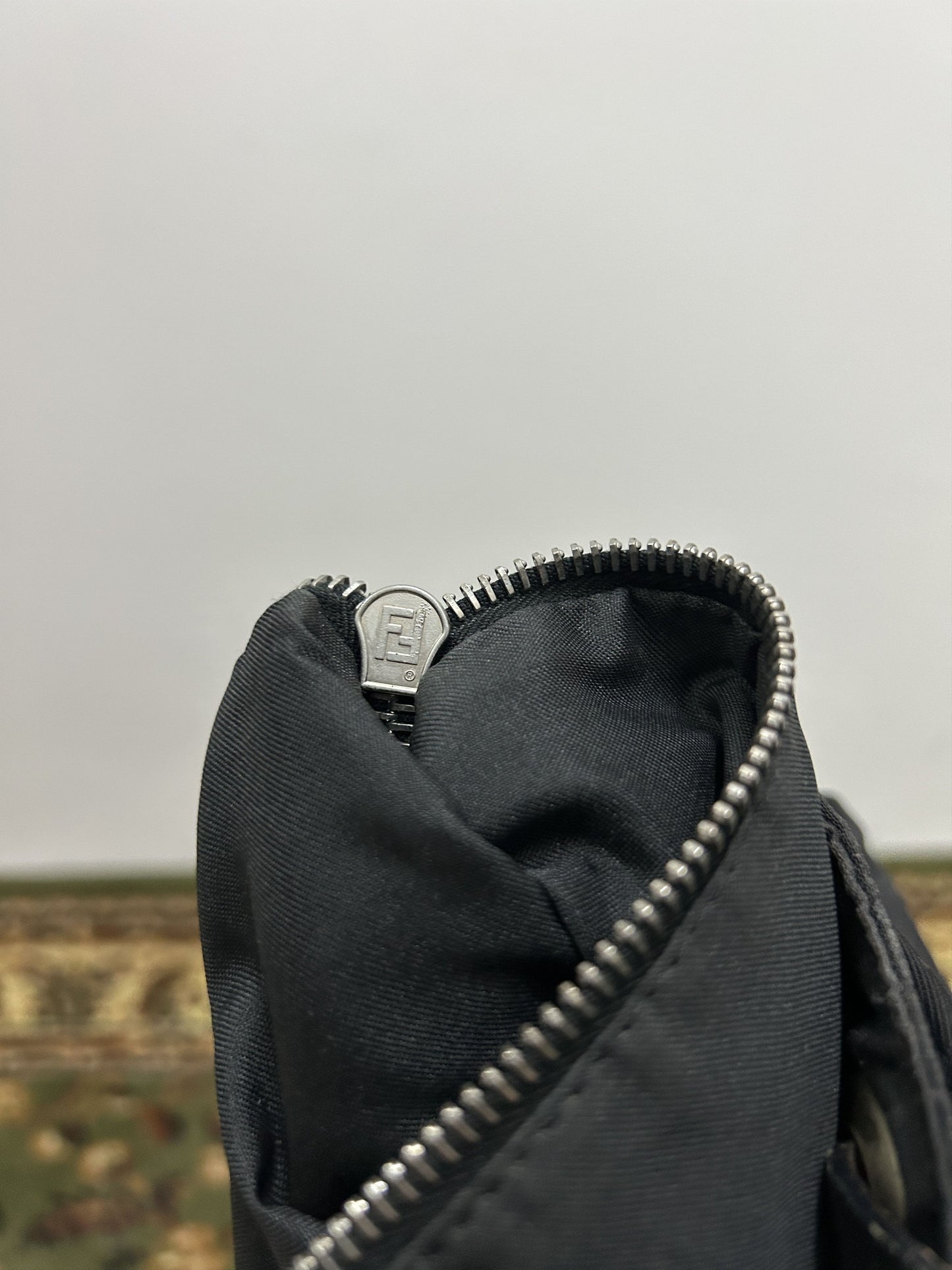 Vintage y2k fendi ff zucchino monogram tote bag