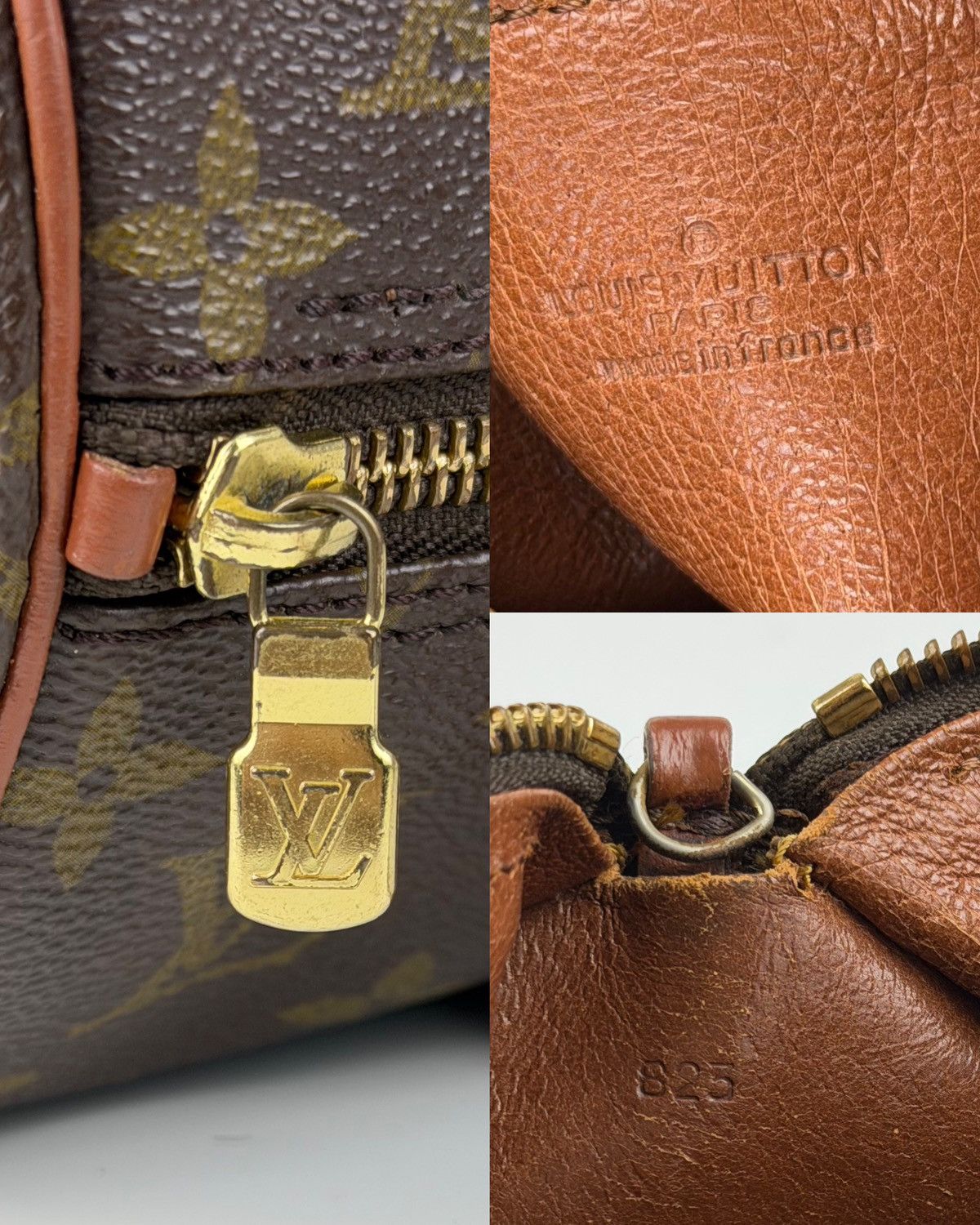Vintage 80s Louis Vuitton monogram papillon 30