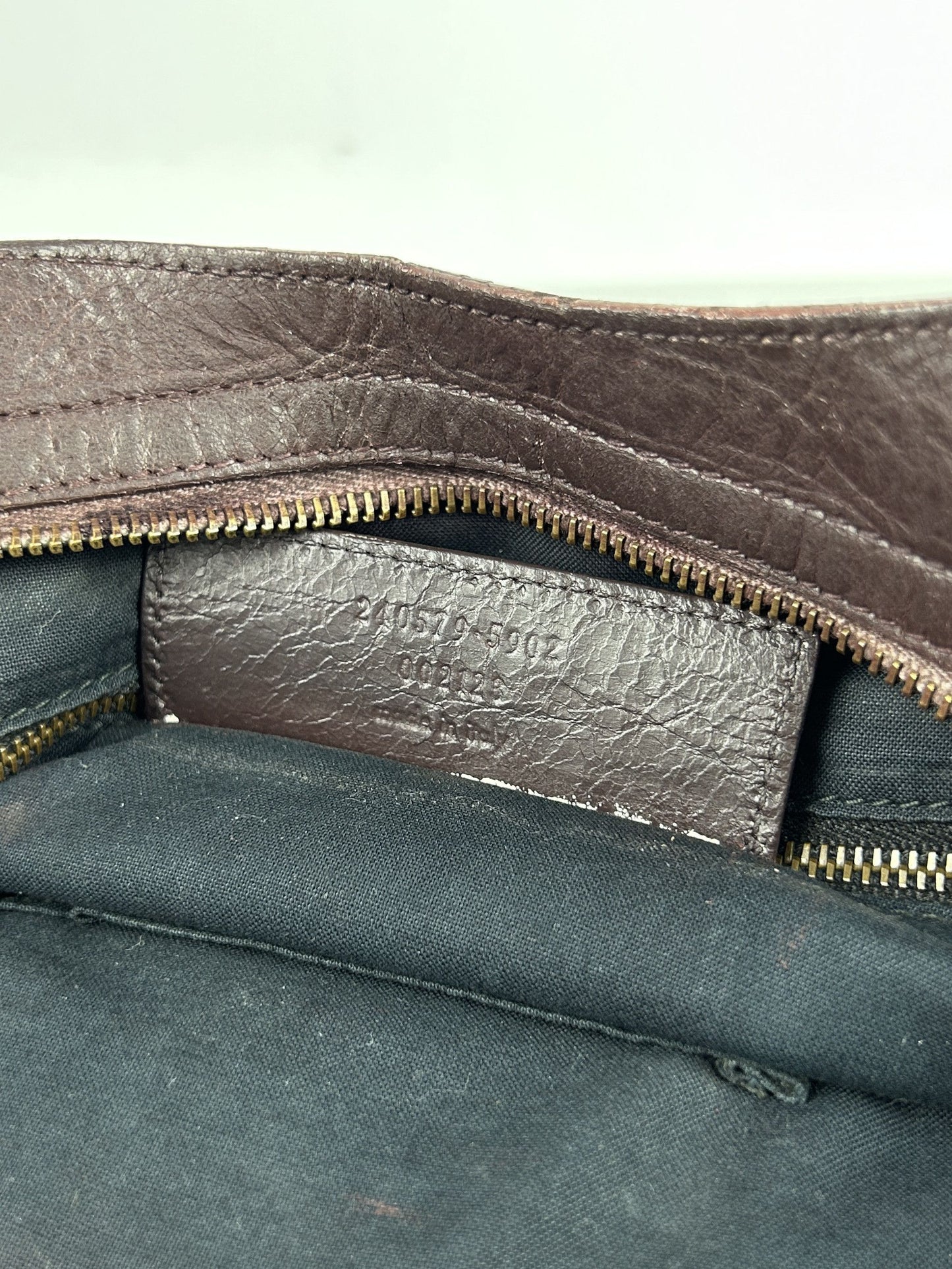 Balenciaga town bag in brown