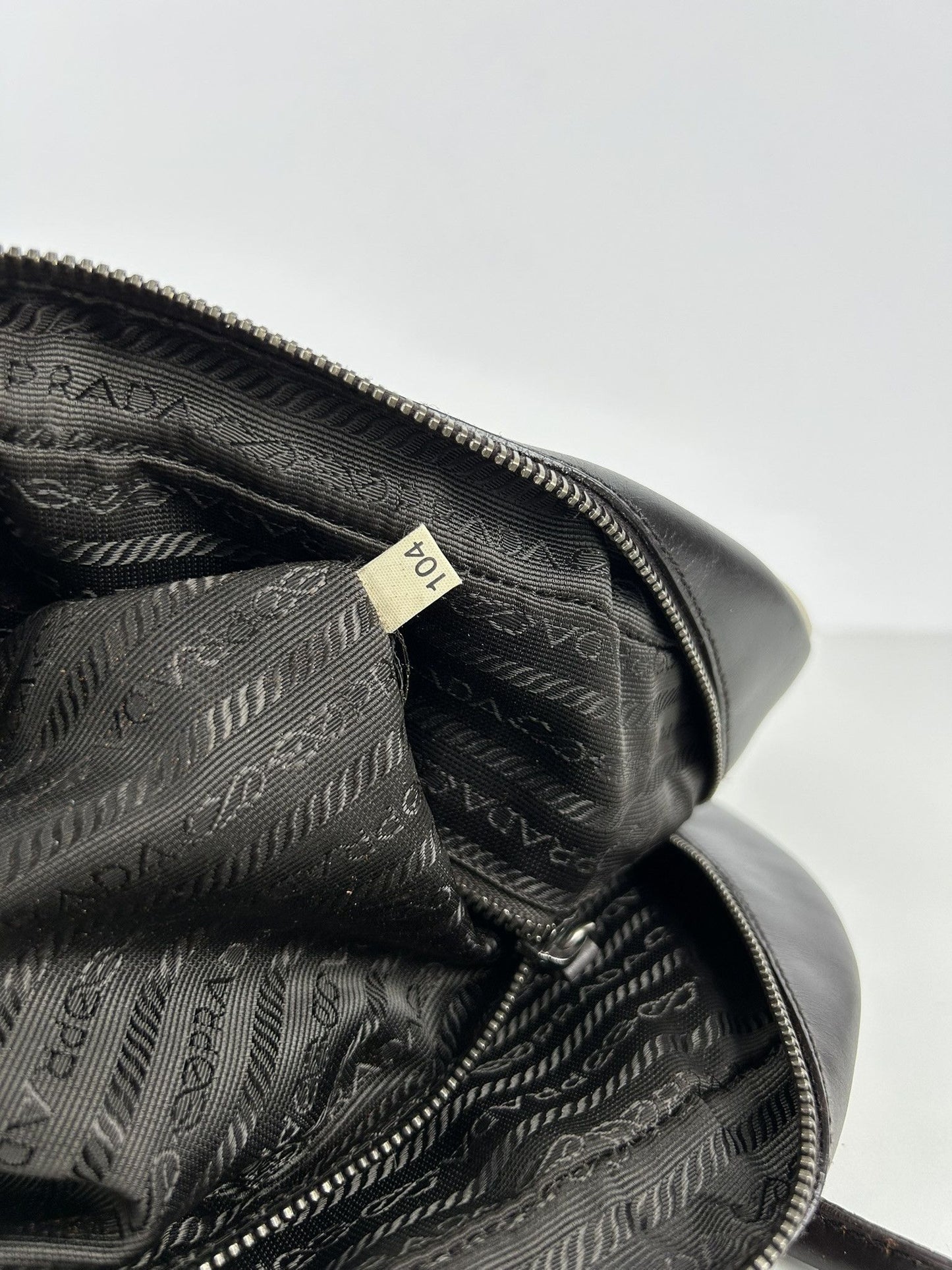 SS2000 prada runway bowling bag