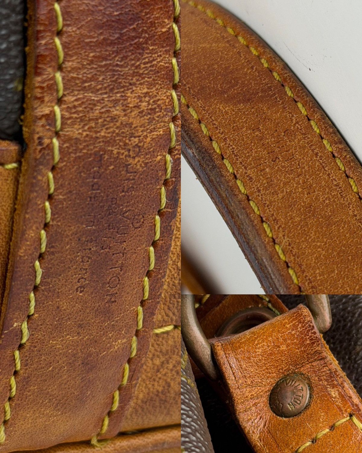 Vintage 80s Louis Vuitton monogram Noe GM