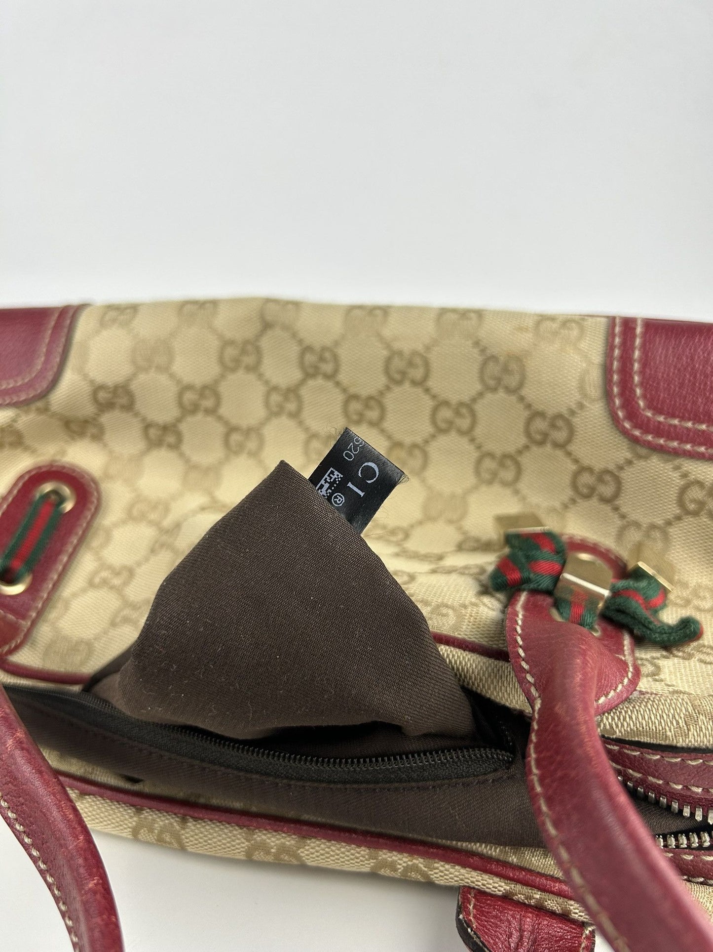 Gucci GG monogram princy mini bowling bag