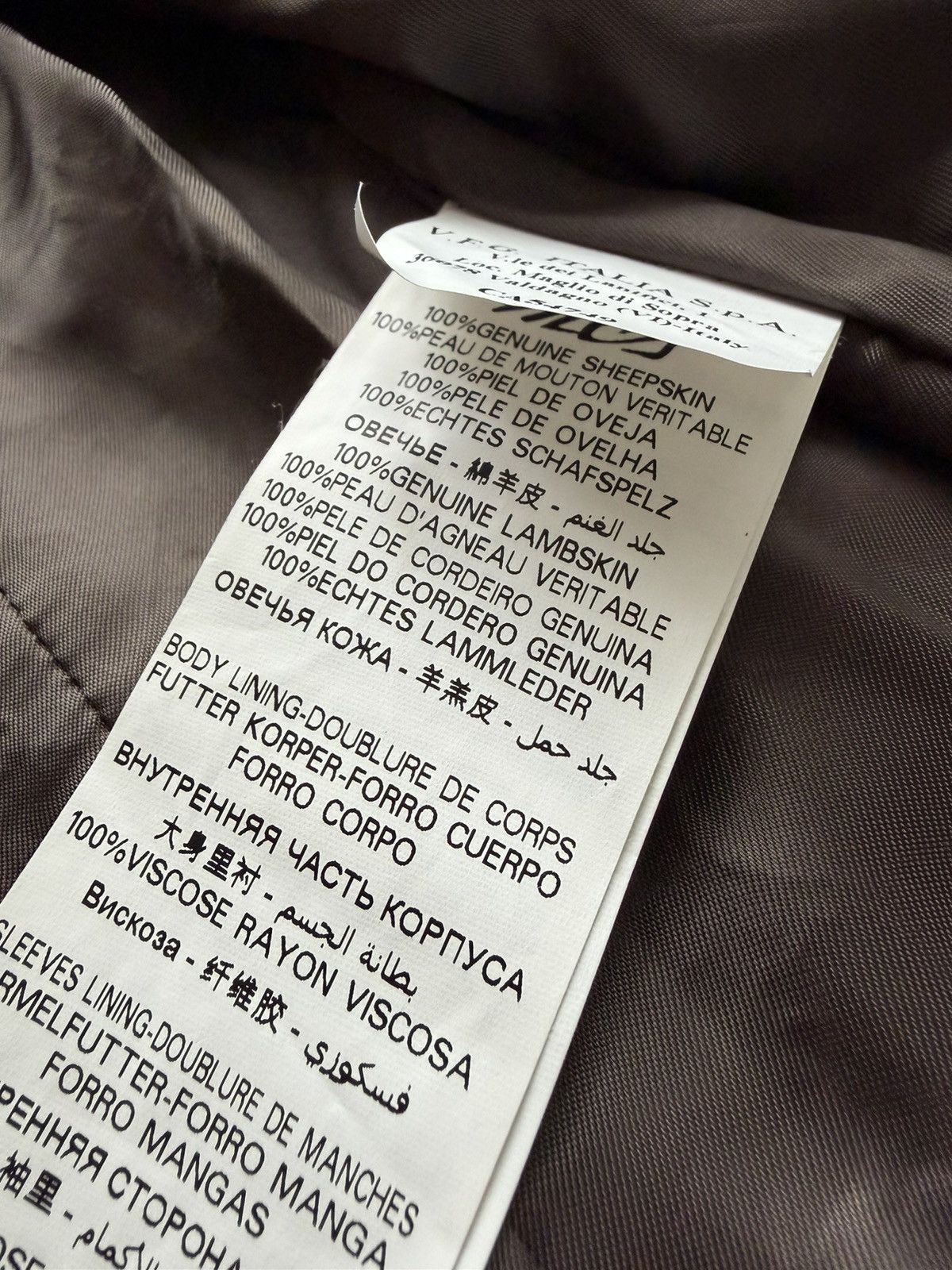 Marlboro Classics shearling afghan/ penny lane short coat