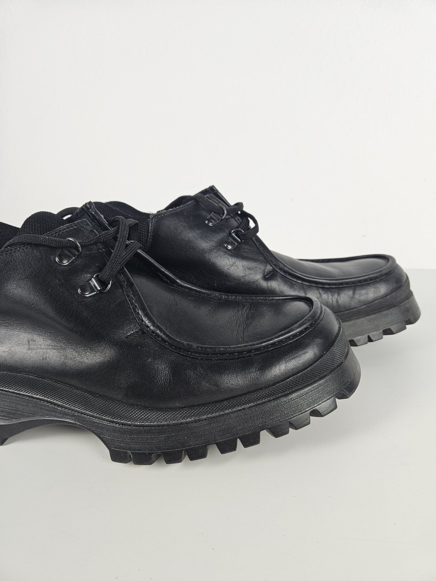 Archive Prada Tyrolean Brixxen Hiking Boots