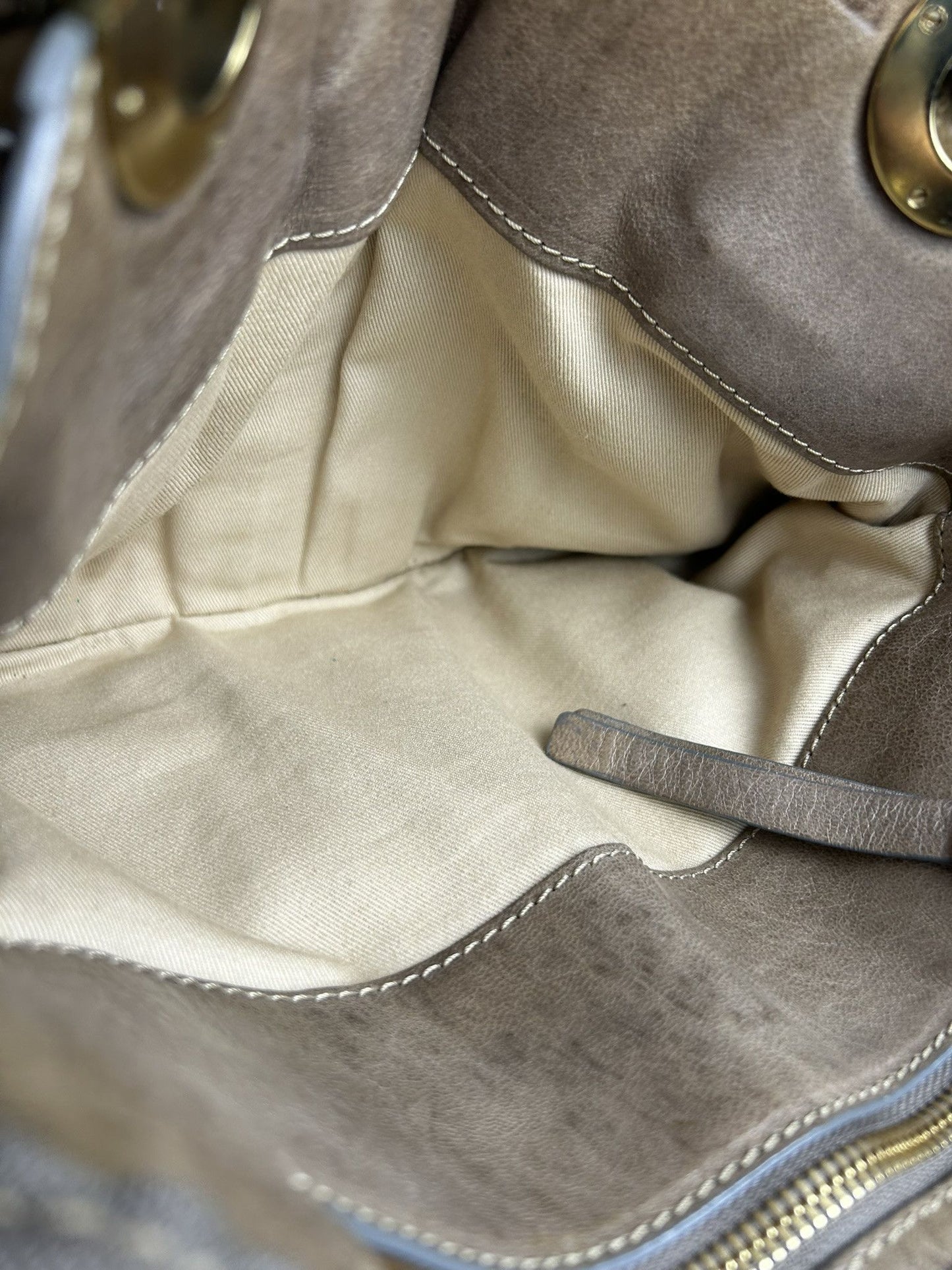 Vintage y2k chloe heloise leather handbag