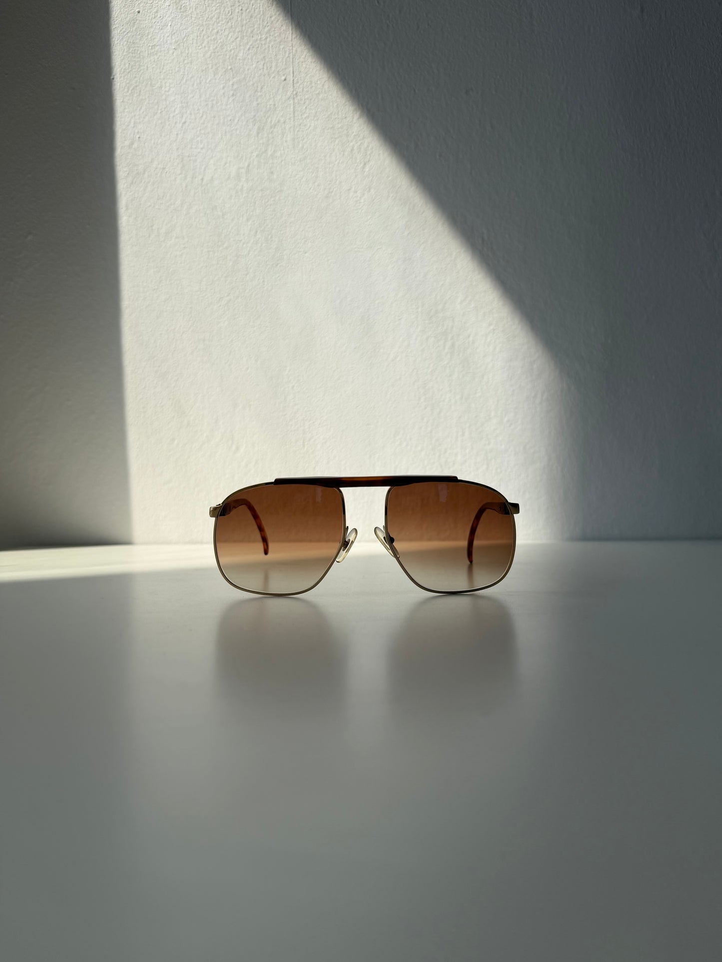 Vintage 80s Christian Dior Monsieur 2123 aviator sunglasses