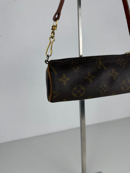 Vintage 80s Louis Vuitton monogram Papillon mini pouch bag
