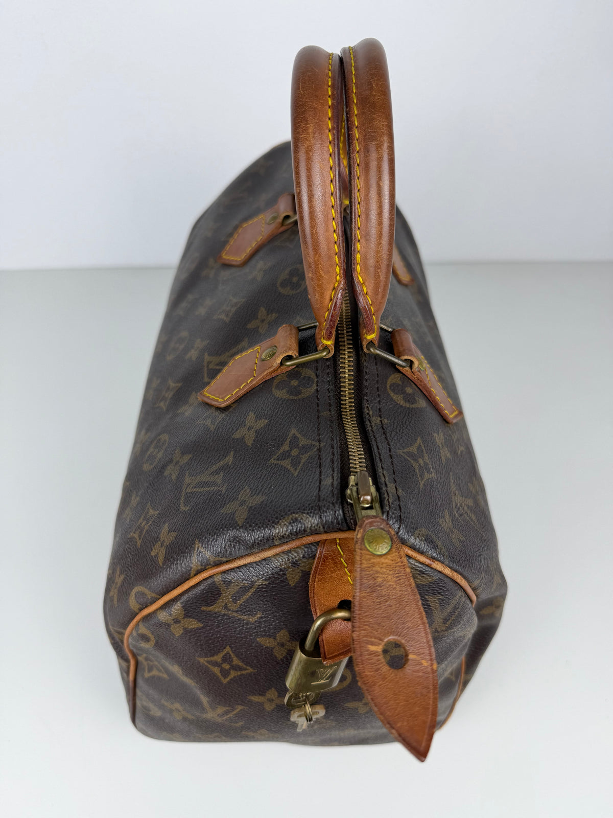 Vintage Louis Vuitton monogram speedy 30 mini boston bag