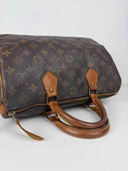 Vintage Louis Vuitton monogram speedy 30 mini boston bag