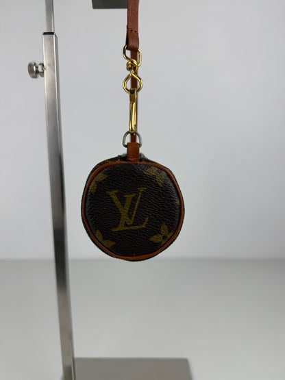Vintage 80s Louis Vuitton monogram Papillon mini pouch bag