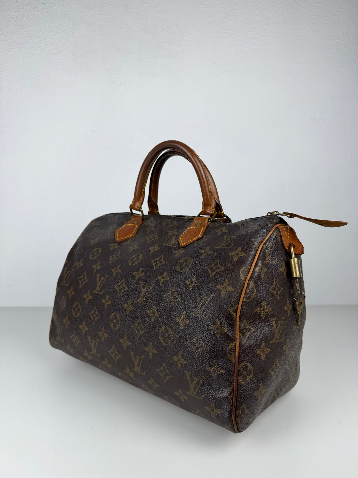 Vintage Louis Vuitton monogram speedy 30 mini boston bag