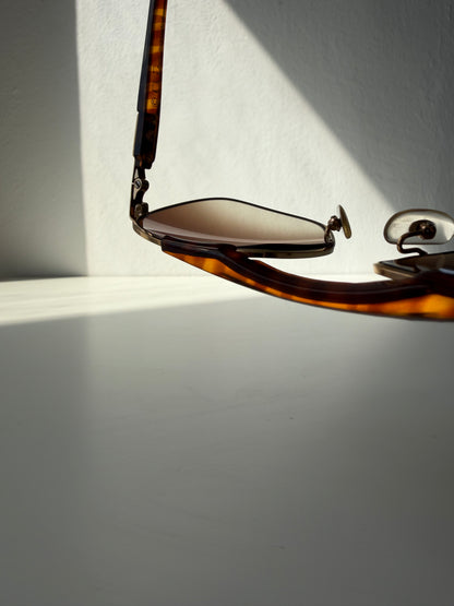 Vintage 80s Christian Dior Monsieur 2123 aviator sunglasses