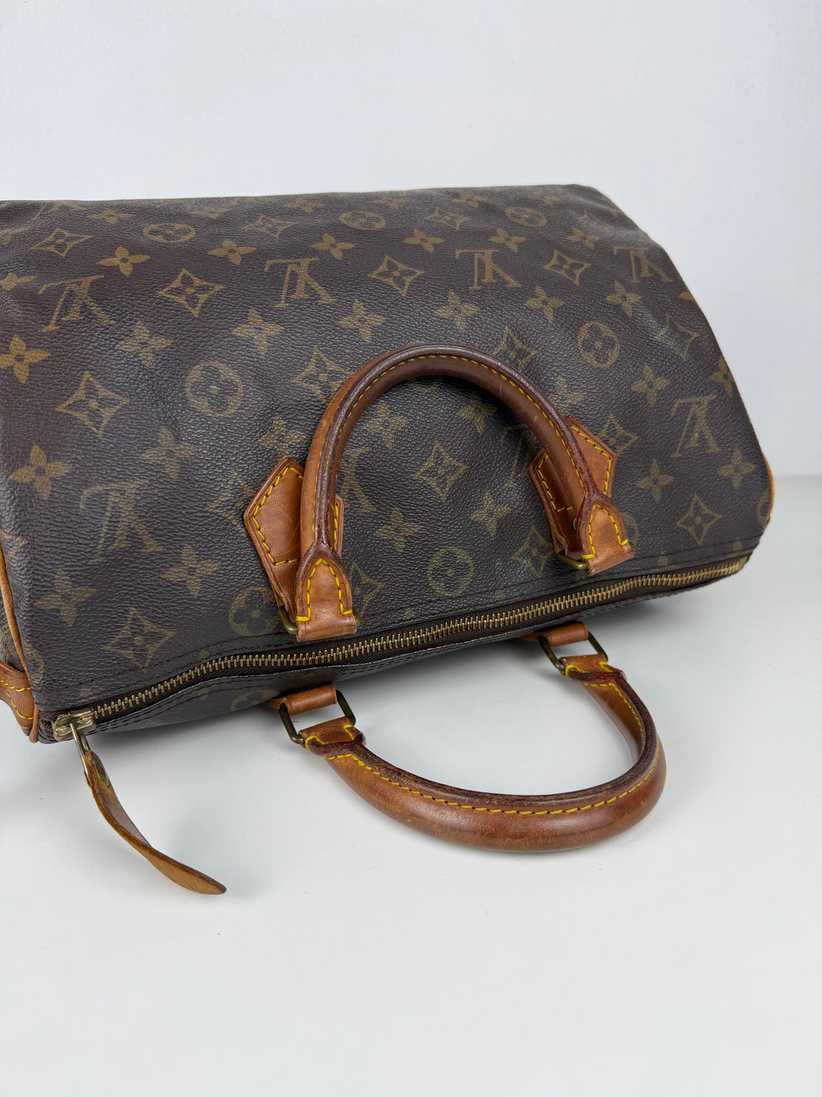 Vintage Louis Vuitton monogram speedy 30 mini boston bag