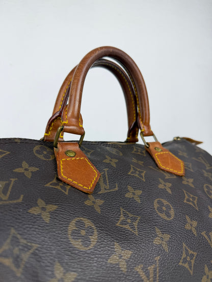 Vintage Louis Vuitton monogram speedy 30 mini boston bag