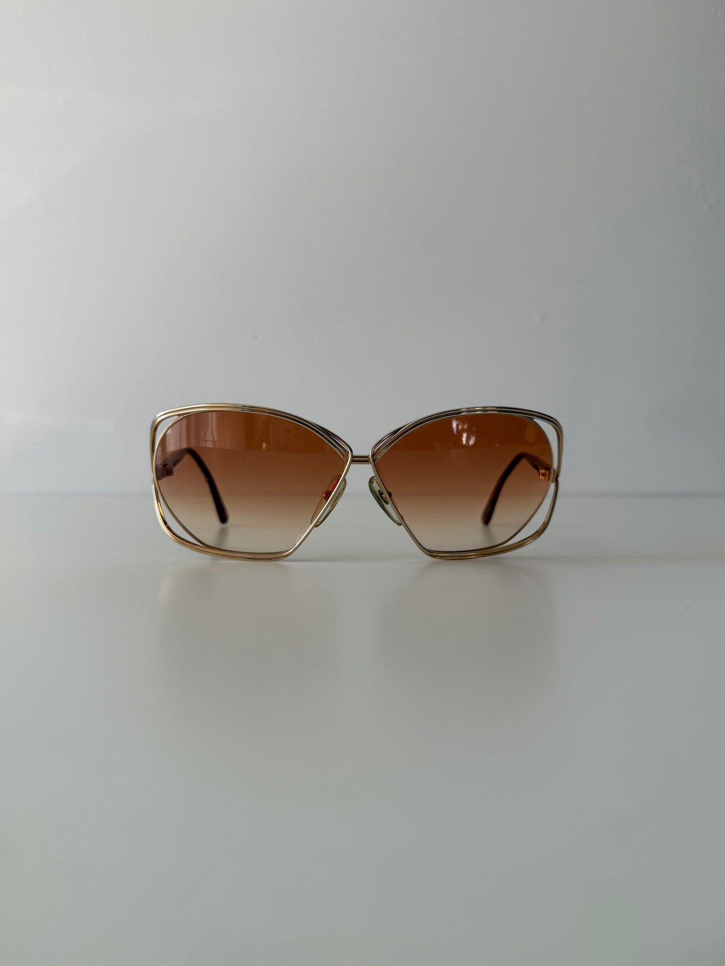 Vintage 80s Christian Dior 2499 butterfly sunglasses