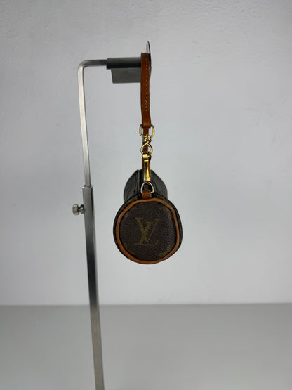 Vintage 80s Louis Vuitton monogram Papillon mini pouch bag