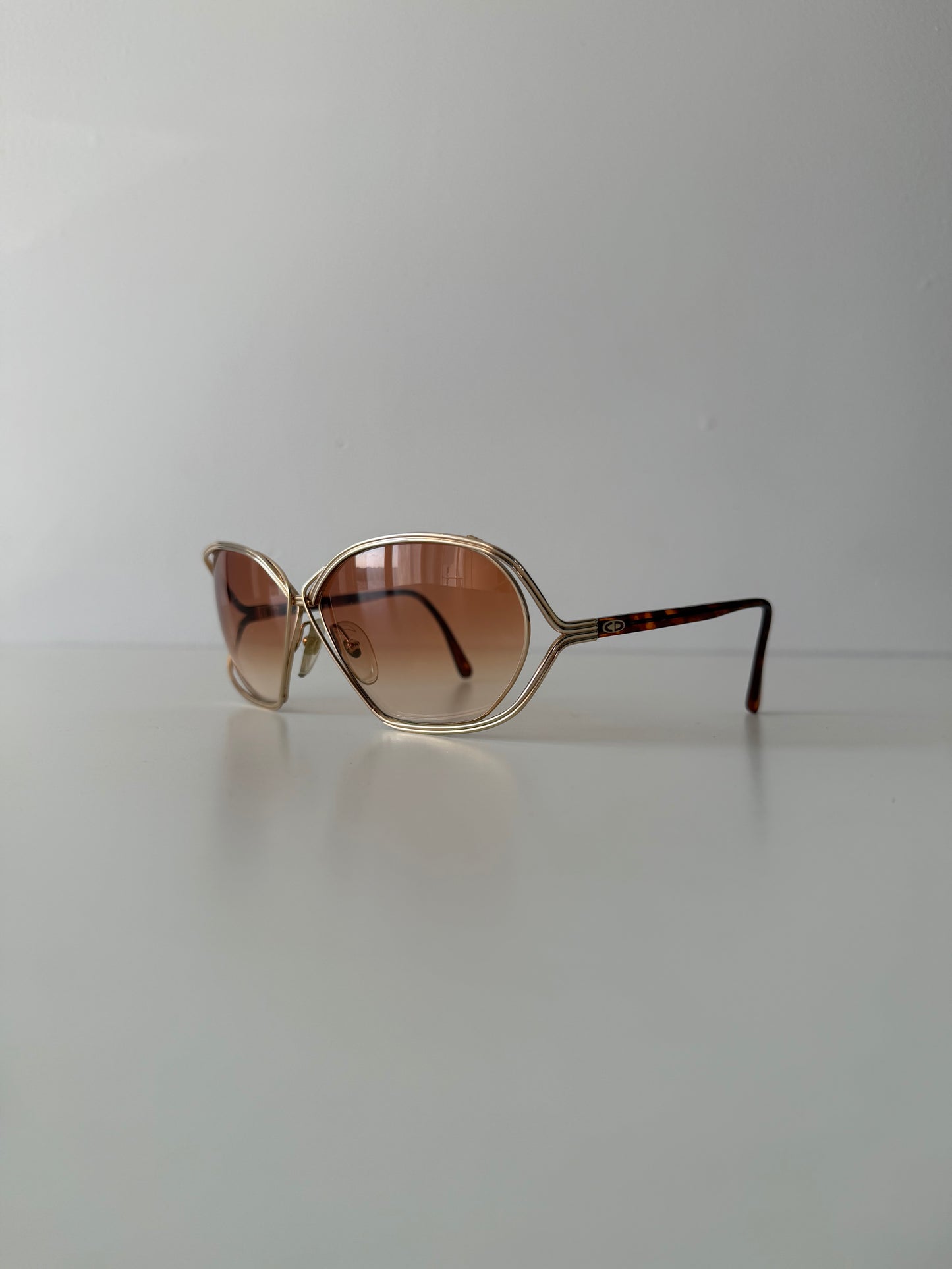 Vintage 80s Christian Dior 2499 butterfly sunglasses