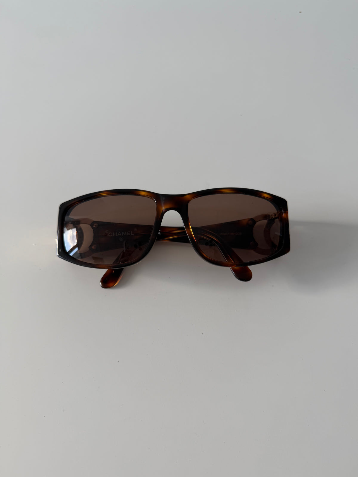 Vintage 90s Chanel 02461 big logo sunglasses