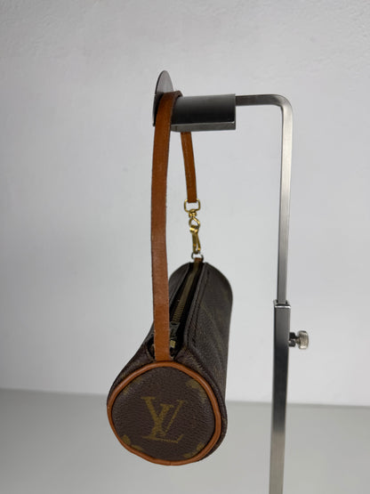 Vintage 80s Louis Vuitton monogram Papillon mini pouch bag