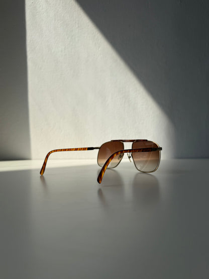 Vintage 80s Christian Dior Monsieur 2123 aviator sunglasses