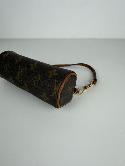Vintage 80s Louis Vuitton monogram Papillon mini pouch bag