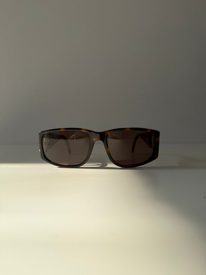 Vintage 90s Chanel 02461 big logo sunglasses