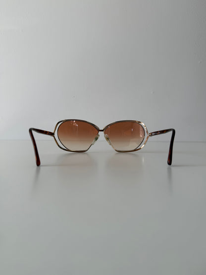 Vintage 80s Christian Dior 2499 butterfly sunglasses