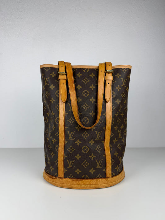 Vintage Louis Vuitton monogram bucket GM