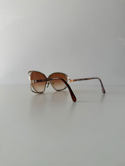 Vintage 80s Christian Dior 2499 butterfly sunglasses