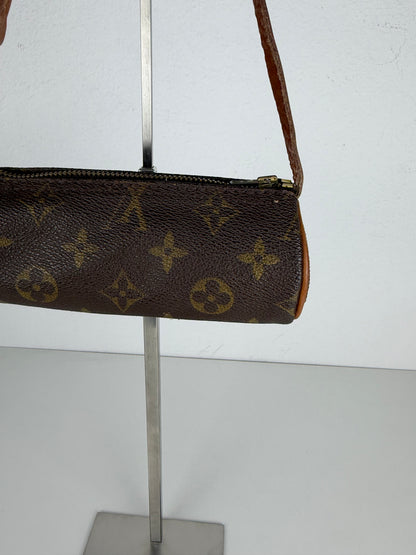 Vintage 80s Louis Vuitton monogram Papillon mini pouch bag