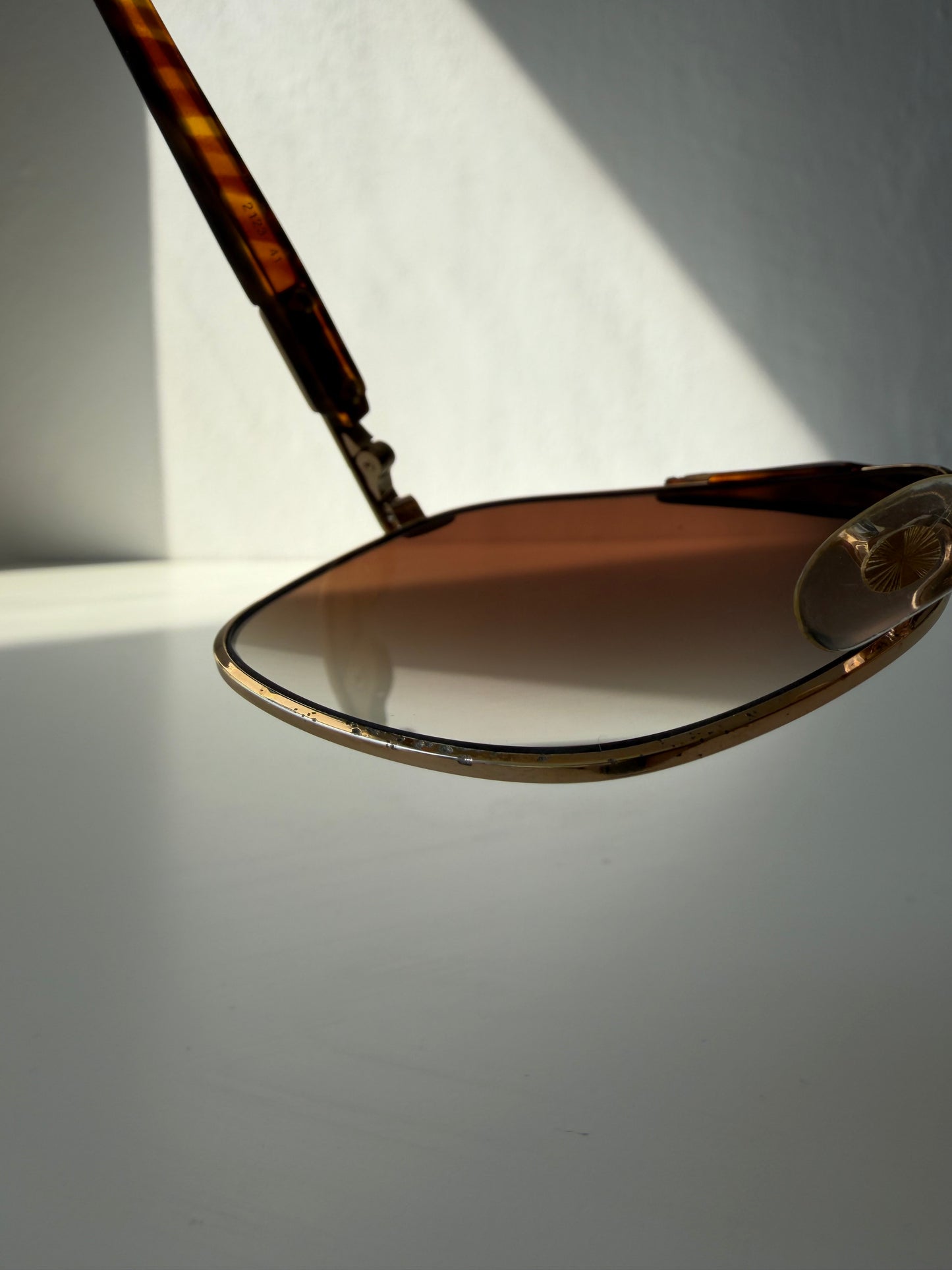 Vintage 80s Christian Dior Monsieur 2123 aviator sunglasses