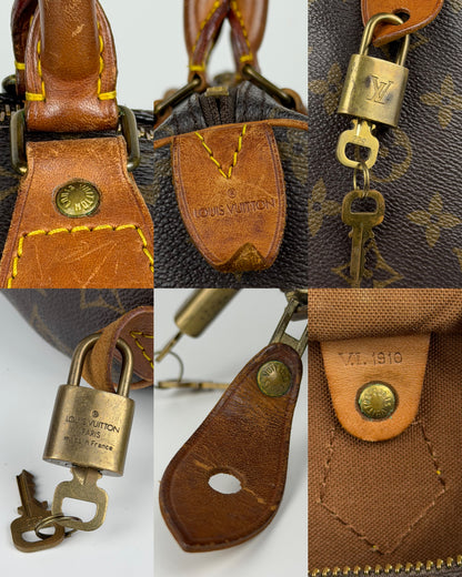 Vintage Louis Vuitton monogram speedy 30 mini boston bag