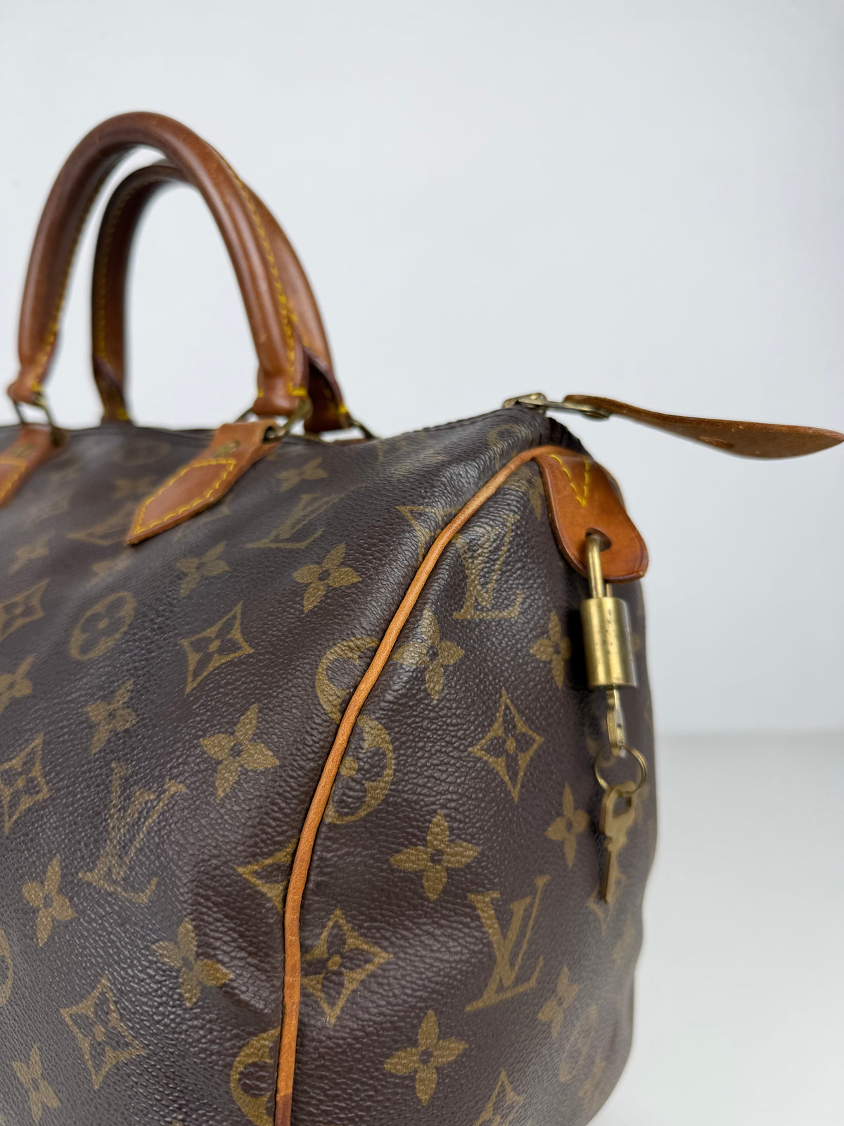 Vintage Louis Vuitton monogram speedy 30 mini boston bag