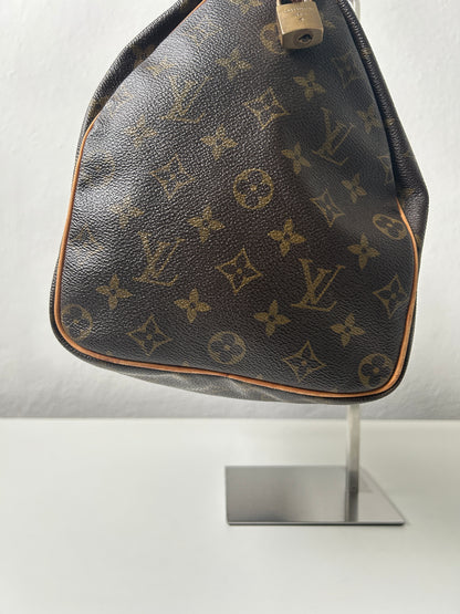 Vintage 80s Louis Vuitton monogram canvas speedy 35 handbag