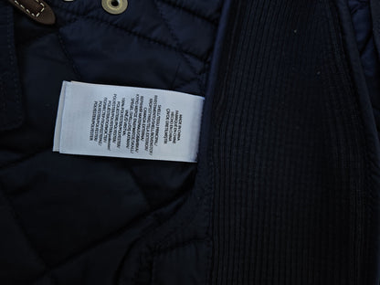 Ralph Lauren quilted embroidered logo jacket