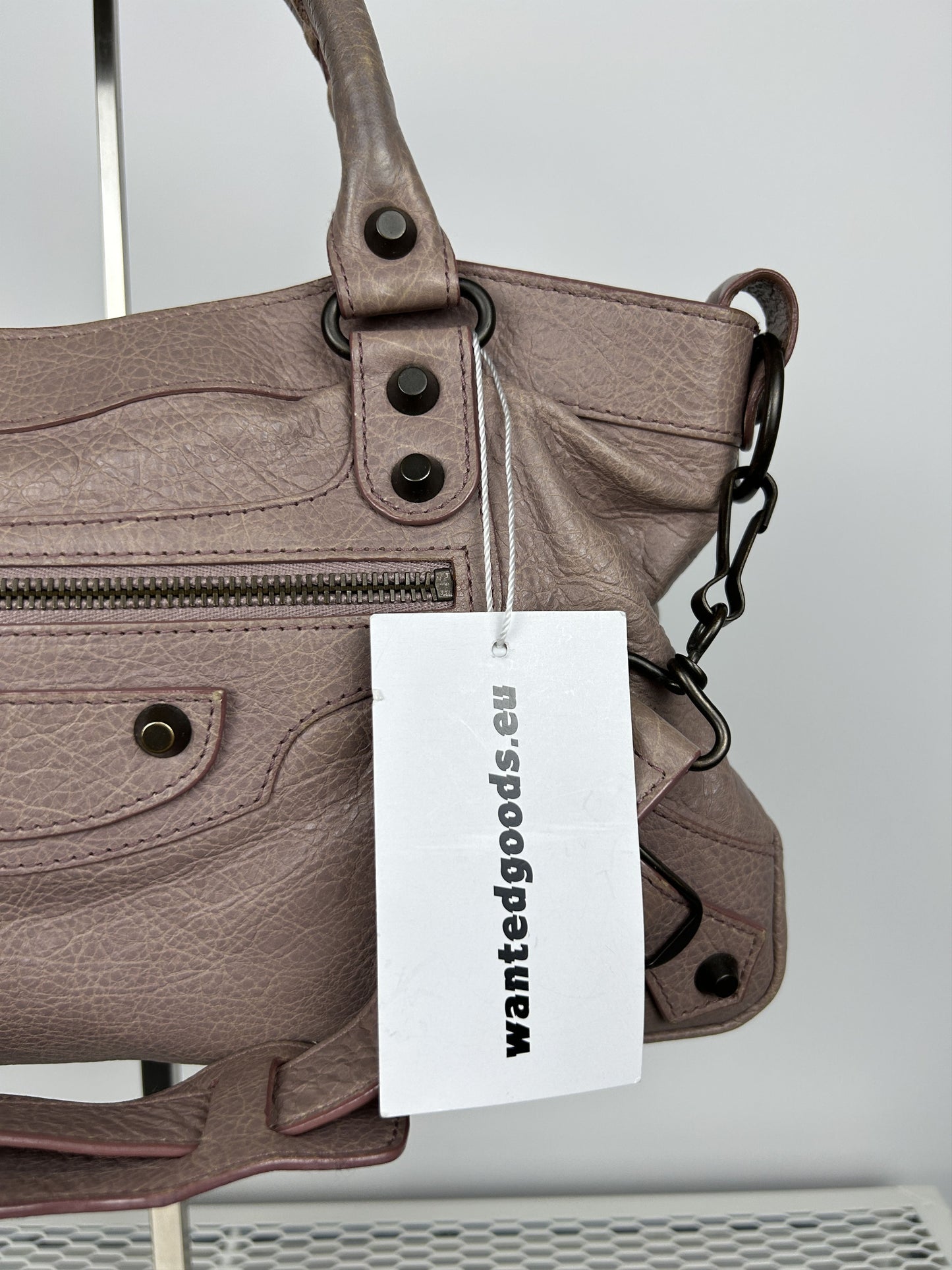 Balenciaga first bag in lilac