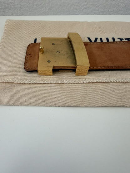 Louis Vuitton monogram initiales belt