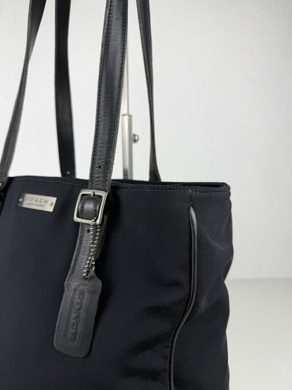 Coach neoprene and leather tote