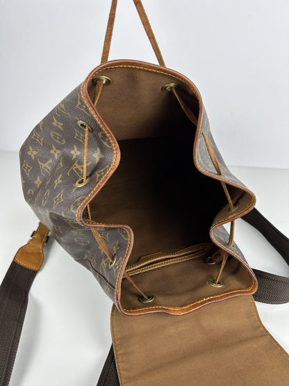 Vintage Louis Vuitton monogram Montsourris GM backpack
