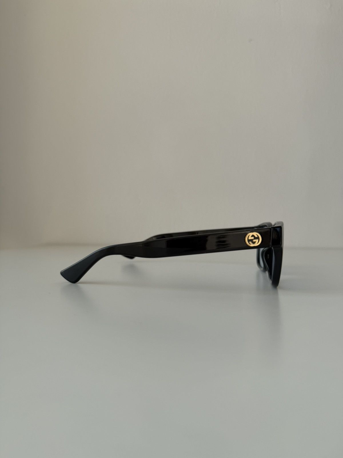 Gucci GG1341O sunglasses with blue tint lenses