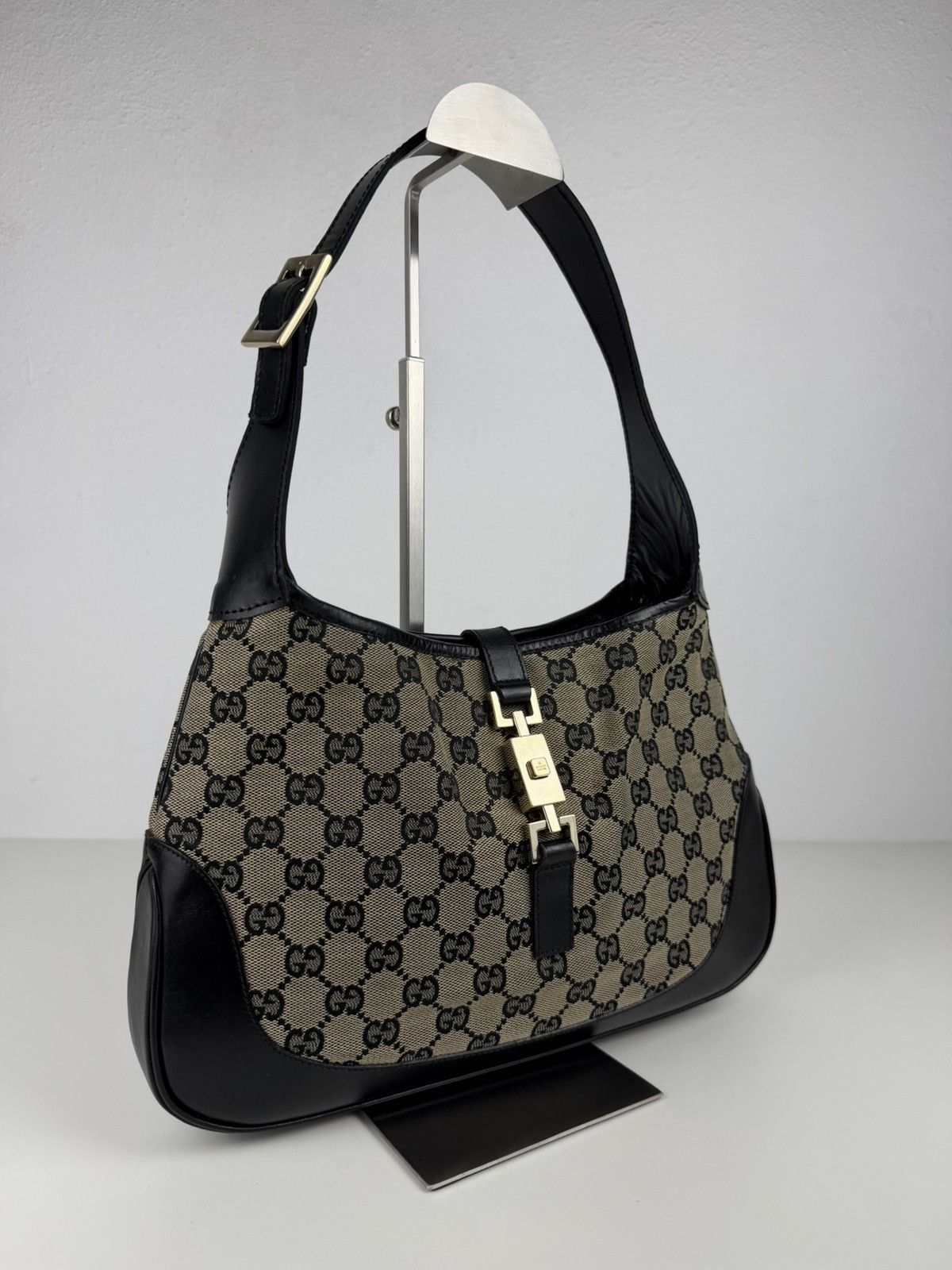 Gucci Tom Ford era gg monogram canvas jackie handbag