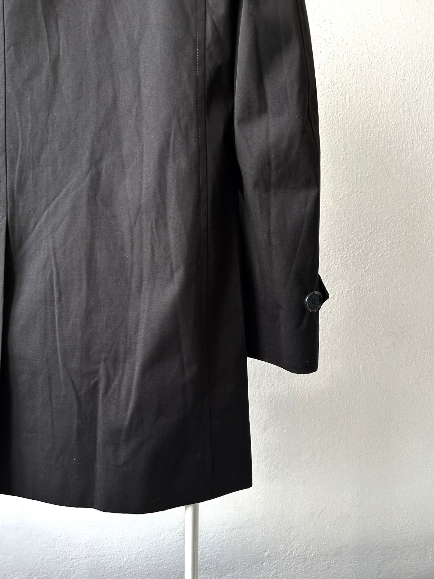 Burberry black trench coat