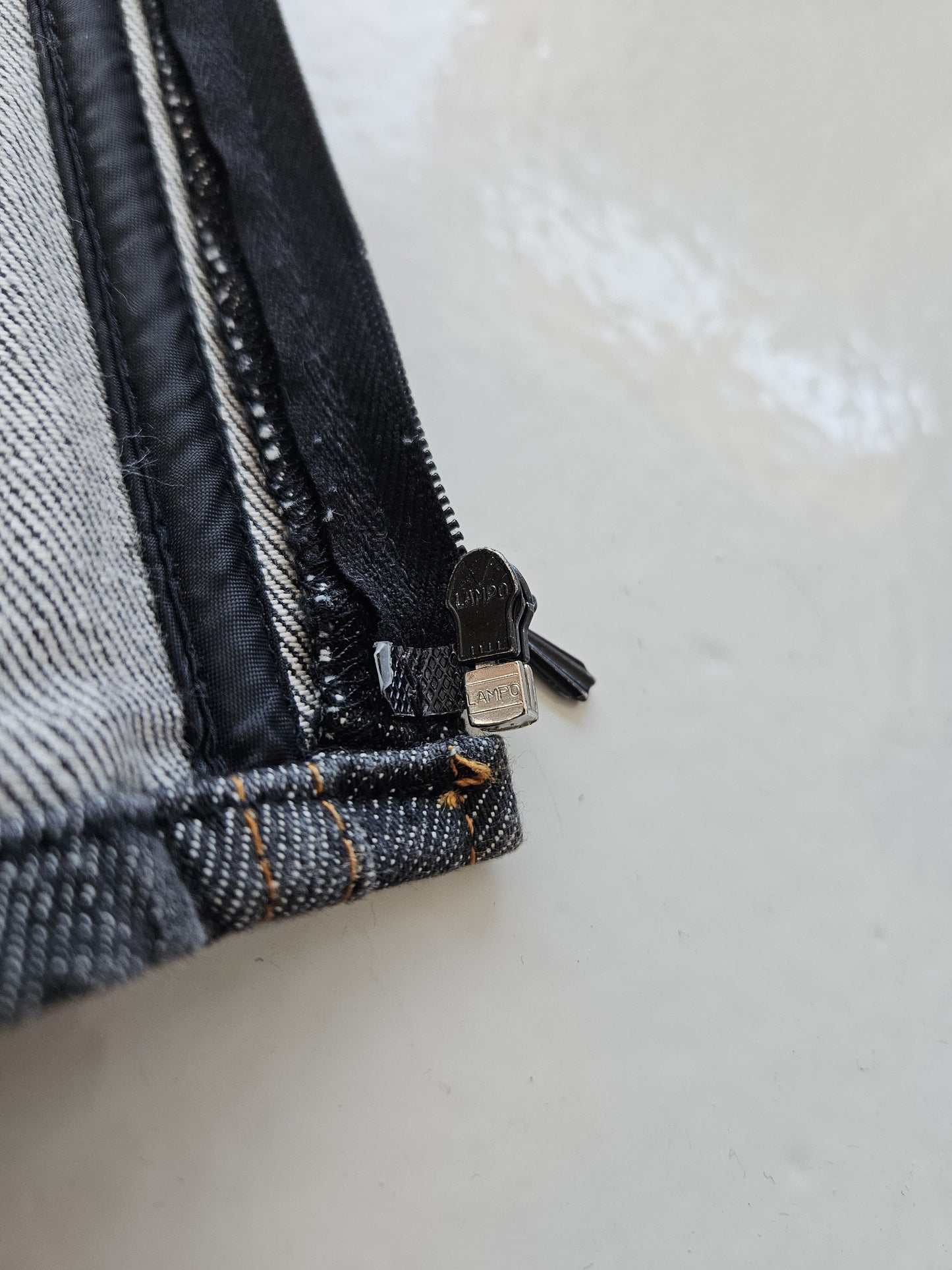 Archive y2k Dolce gabbana denim pleated corset top