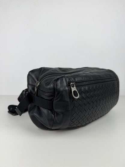 Bottega Veneta intrecciato leather bum bag