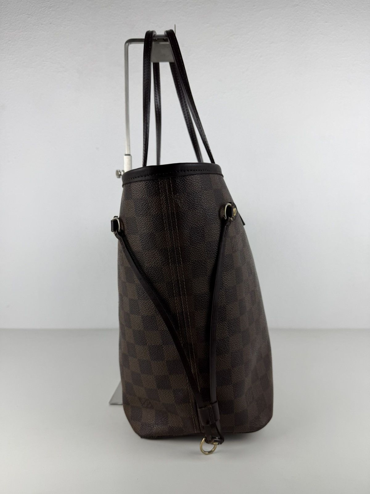 Louis Vuitton damier ebene neverfull mm tote bag