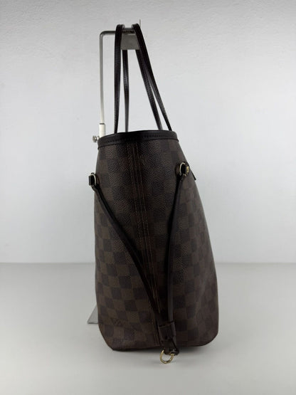 Louis Vuitton damier ebene neverfull mm tote bag