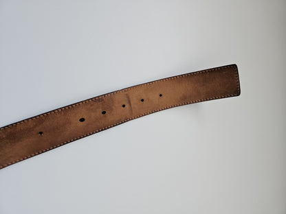 Gucci guccissima leather belt